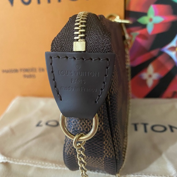 SOLD❌ Louis Vuitton Mini Pochette Damier Ebene - Picture 3 of 6